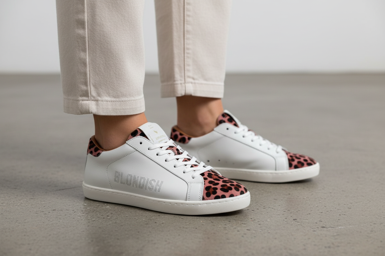 Leopard rosa close-up