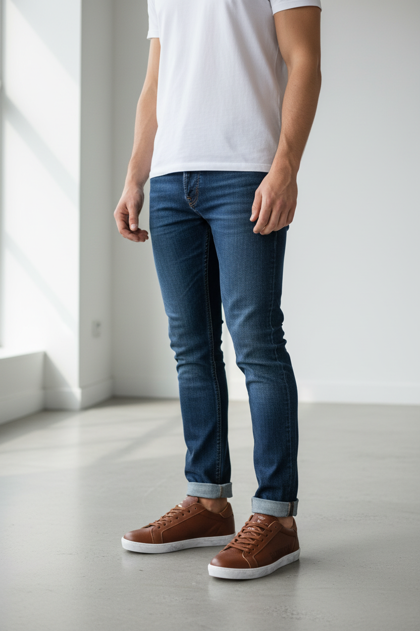 Look casual con jeans