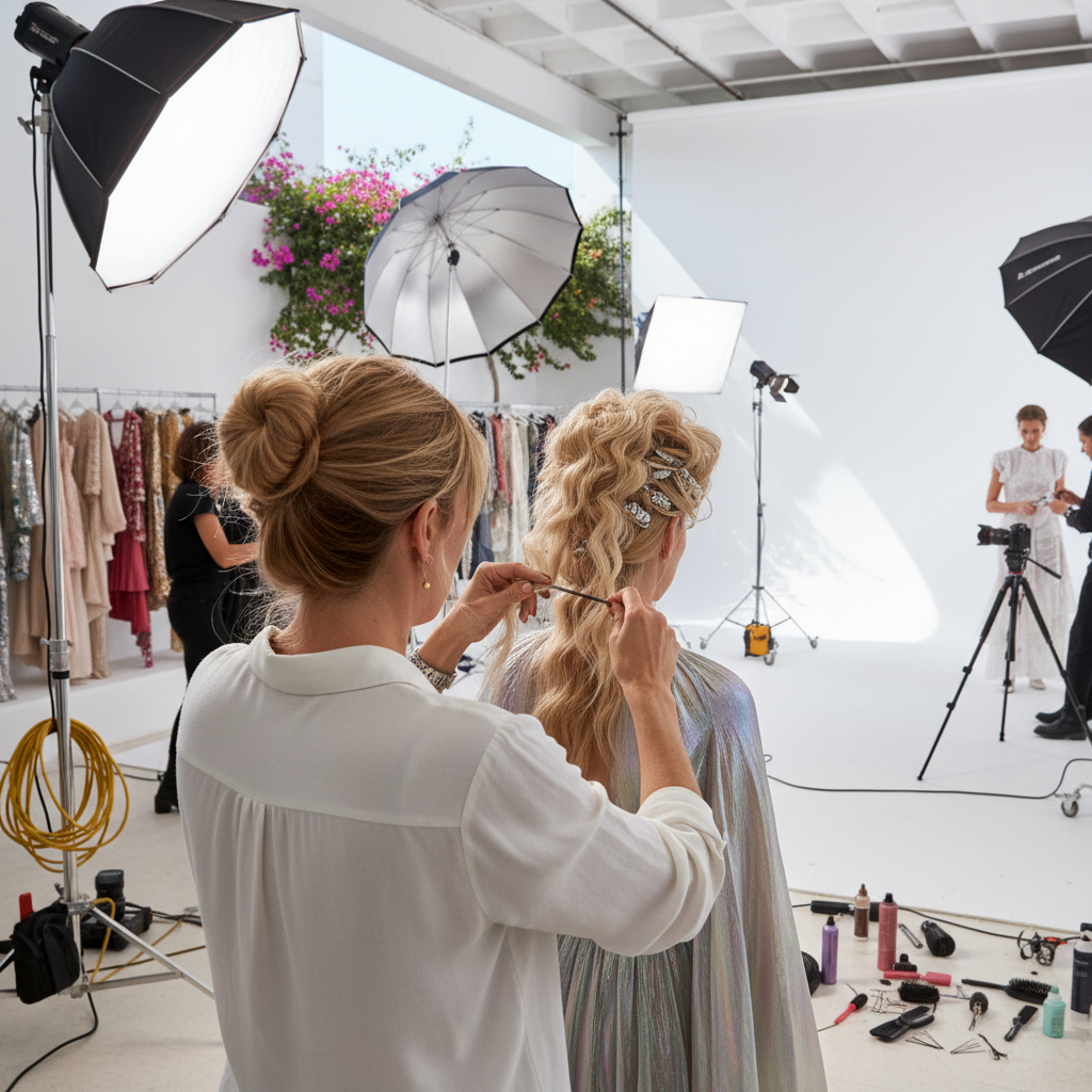 Photoshoot & Fashion Hair Styling