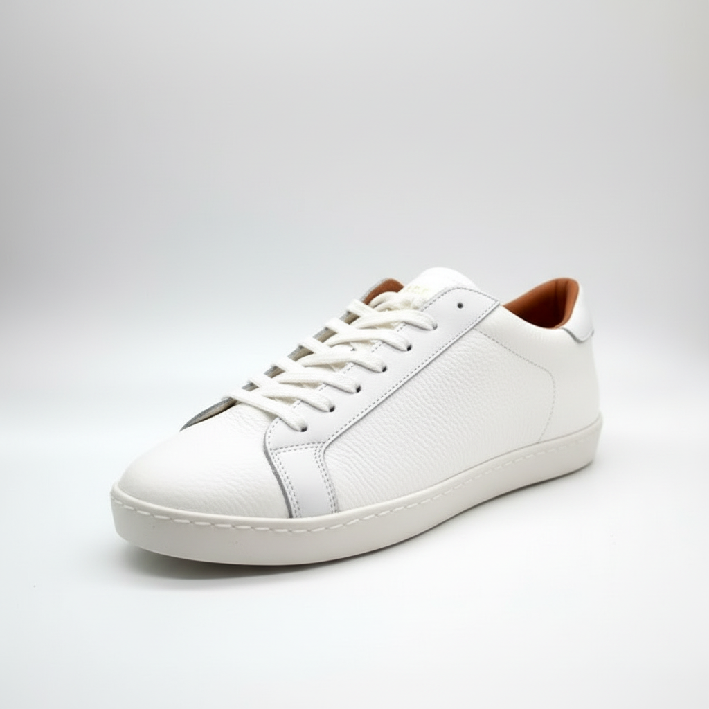 Sneaker blanco mujer vista frontal