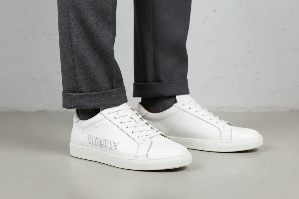 White hombre close-up