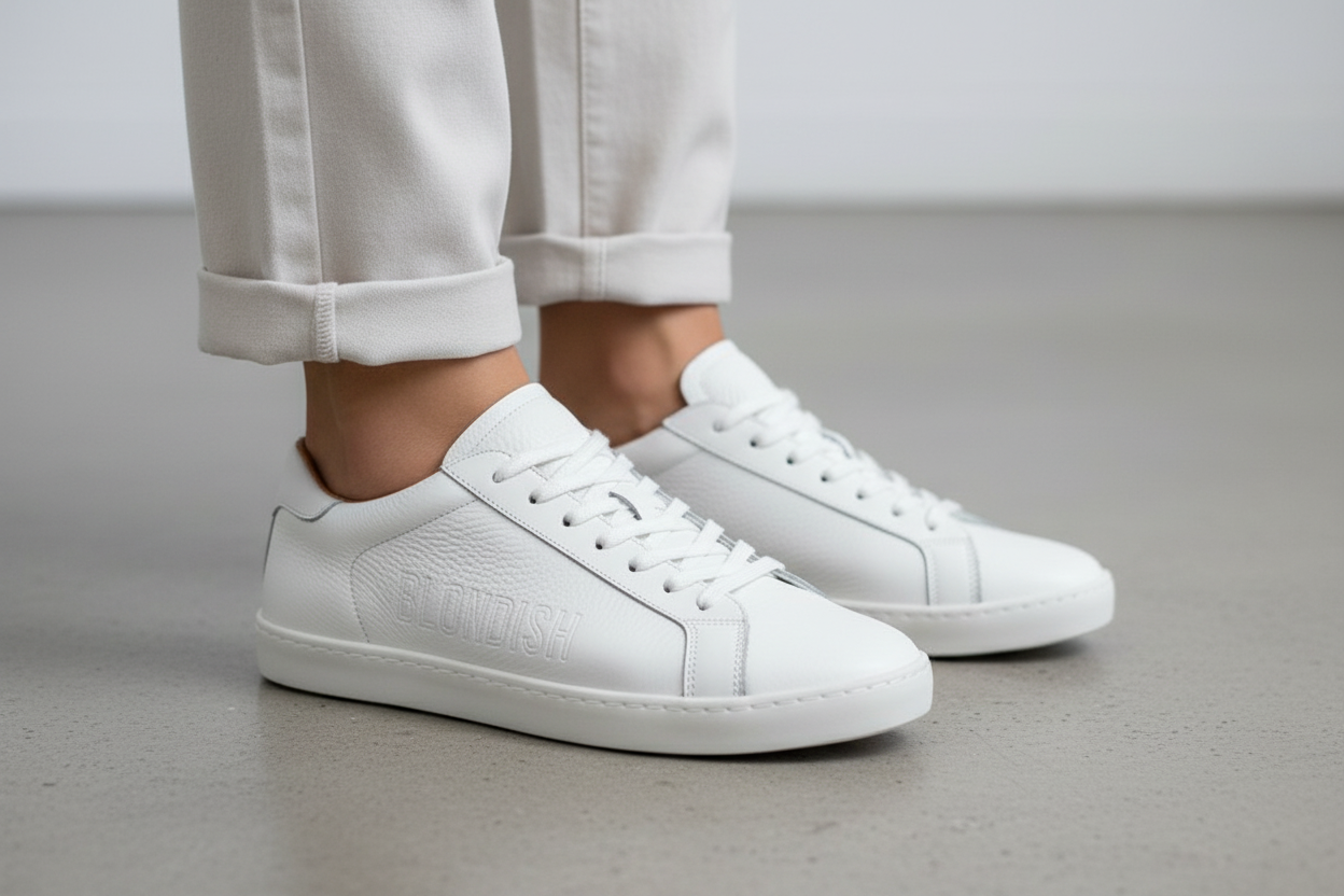 White mujer close-up